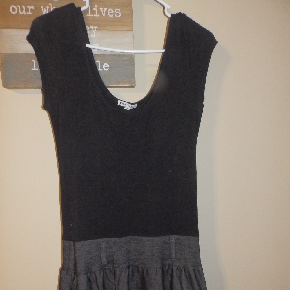 Black Romper with pockets